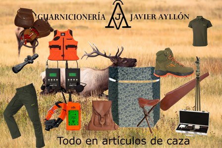TRIPODES DE CAZA EN GUARNICIONERIA JAVIER AYLLON