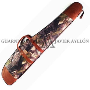 FUNDA DE RIFLE CON VISOR LONA CAMUFLAJE